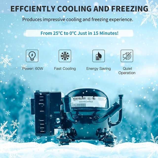 Alpicool CX40 хладилник / фризер за кола – 40L компресорен 12/24V 220V