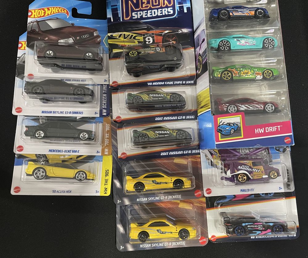 Hot wheels колички
