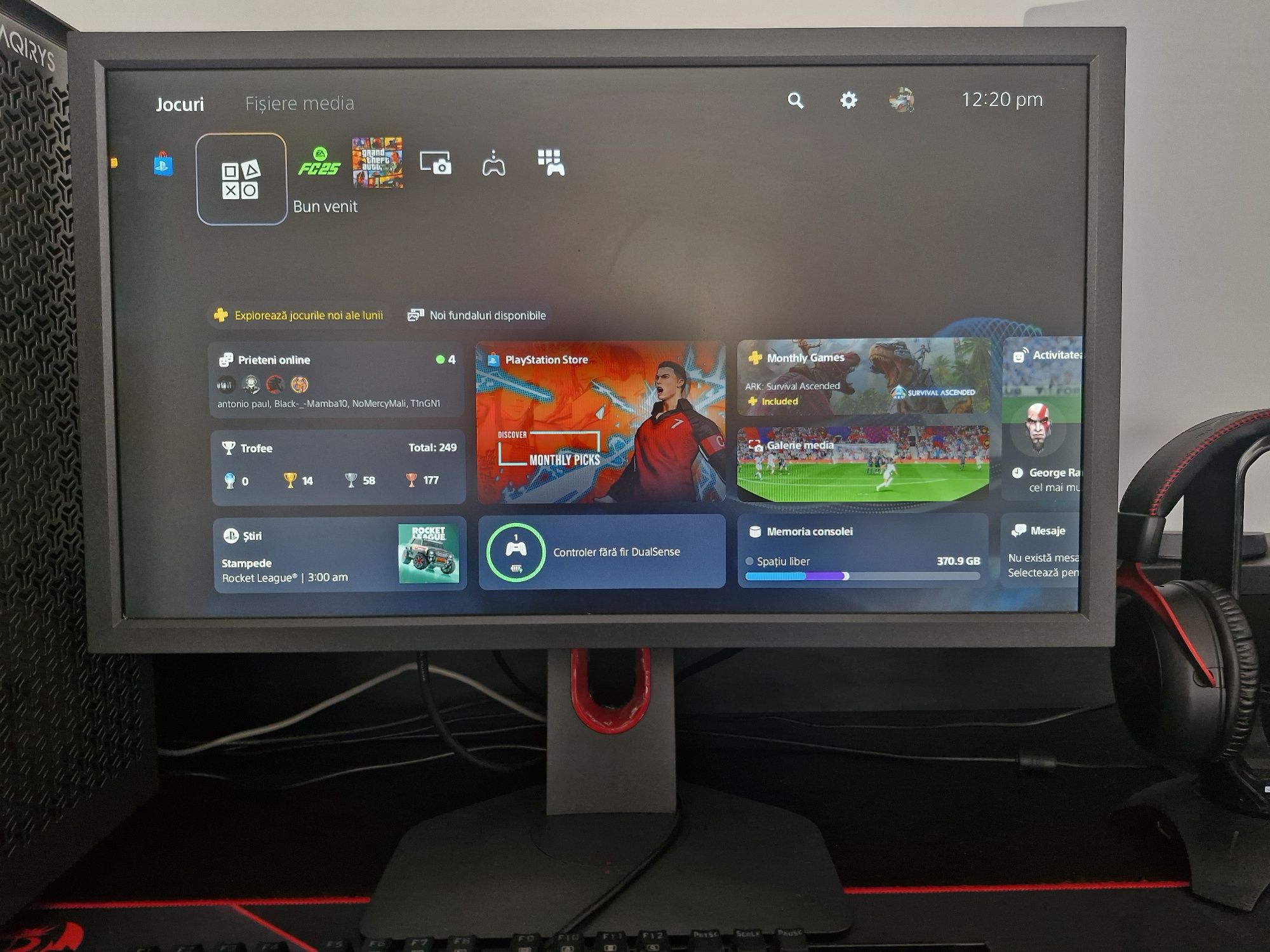 Monitor Gaming TN LED BenQ ZOWIE 24" XL2411K, Full HD  in Garanție