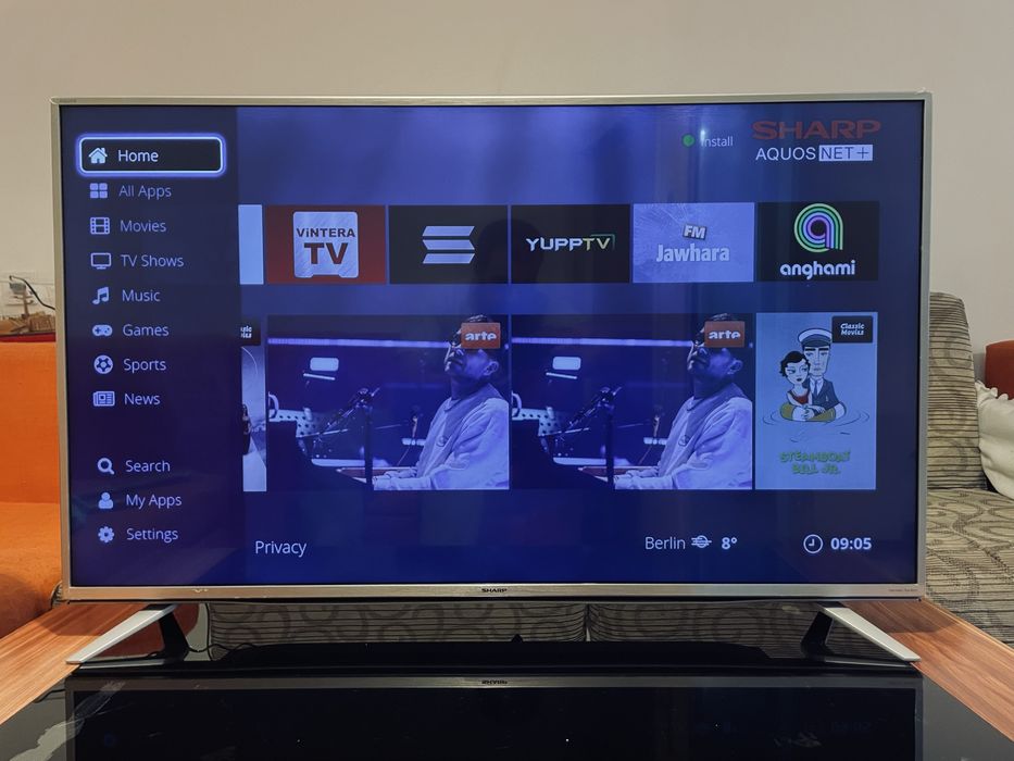 4K Телевизор Sharp 43”