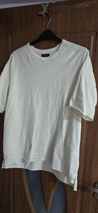 Tricoul L -XL Zara Man, nou galben verzui loose fit