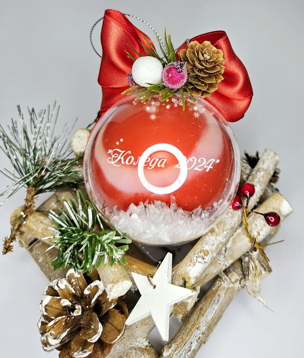 Топка за елха със снимка