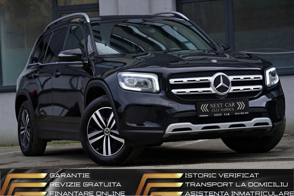 Mercedes-Benz GLB GARANTIE 24LUNI*LEASING *Revizie*Automata*Piele*Led*Virtual*18850E+TVA