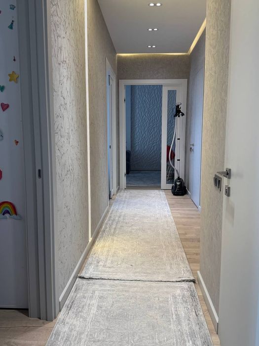 Олмазор Сити. 3х комнатная.  6й этаж в 9 этажном доме. С ремонтом.