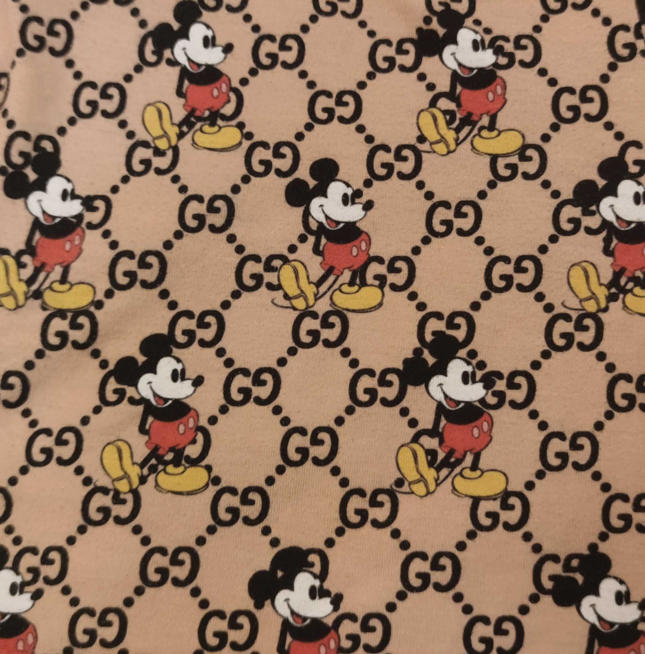 Pantaloni scurti spijama stil Gucci