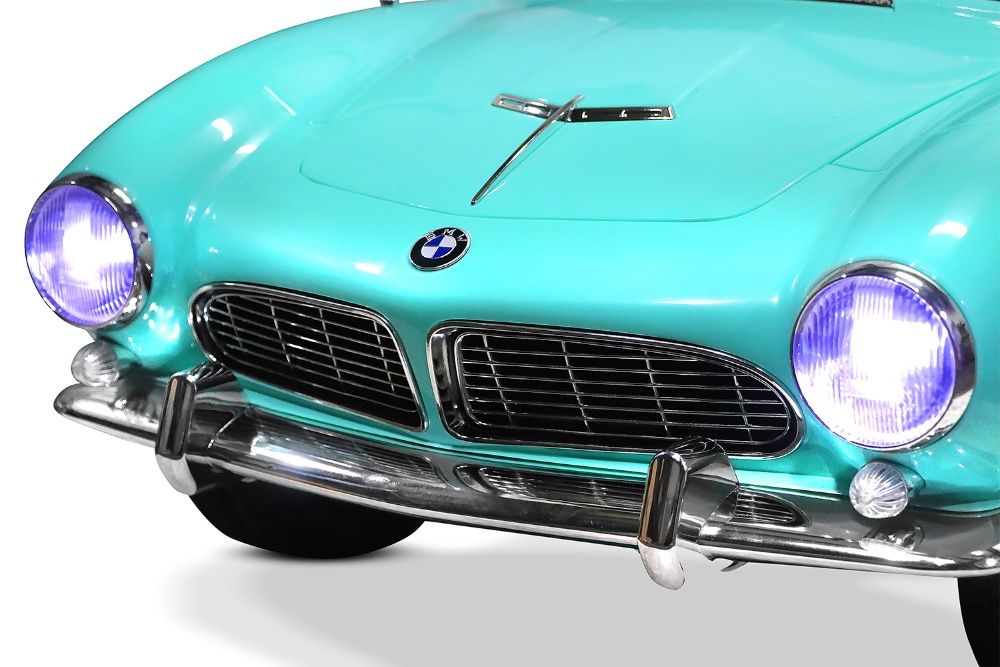 Masinuta electrica Bmw 507 Oldtimer 70W 12V STANDARD #Albastru