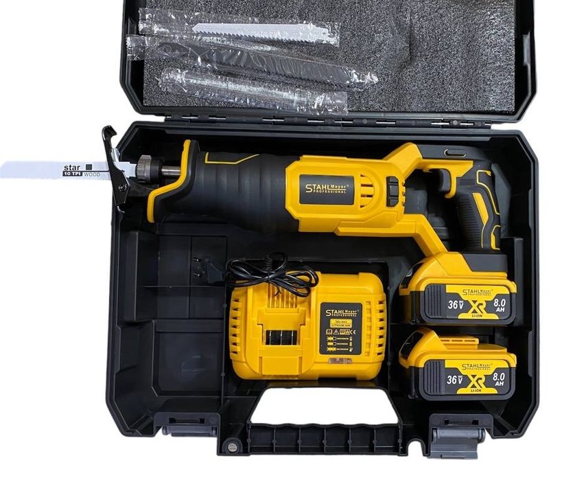 Саблен Трион STAHLMAYER Акумулаторен Прав Трион 36V 8.0Ah