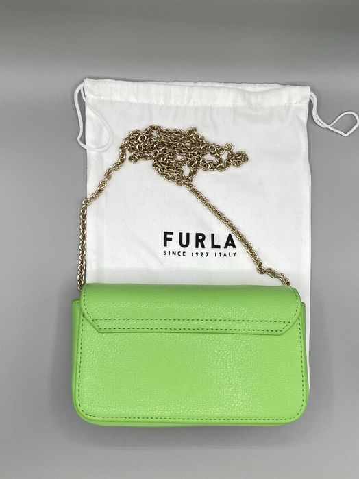 Чанта Furla Metropolis зелена wasabi