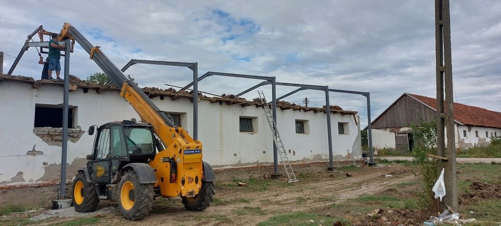 Hale metalice confectionate din europrofile ipe 200 14x20