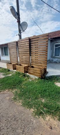Дървена преграда/параван