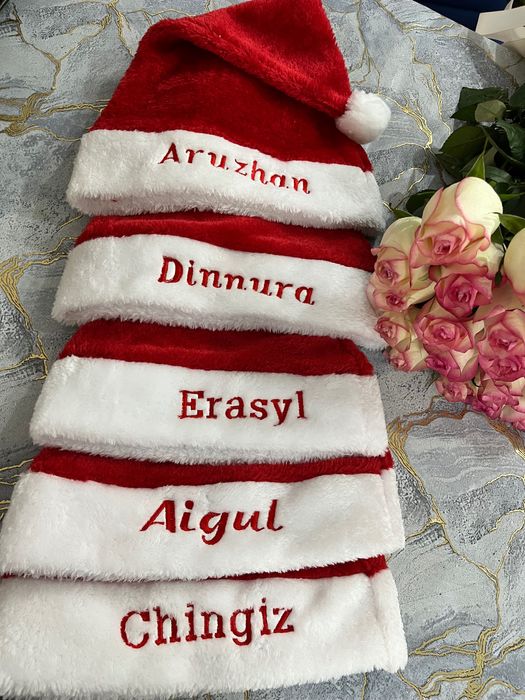 Шапка Санты или новогодние шапочки