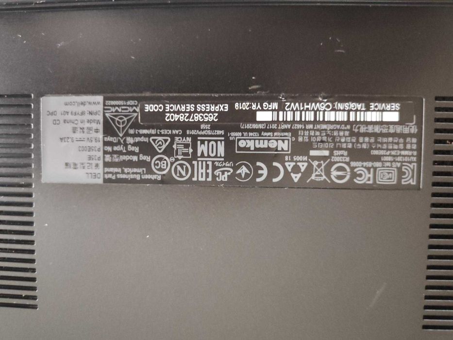 Геймърски лаптоп Gaming laptop Dell G3 3779 NVIDIA 1060