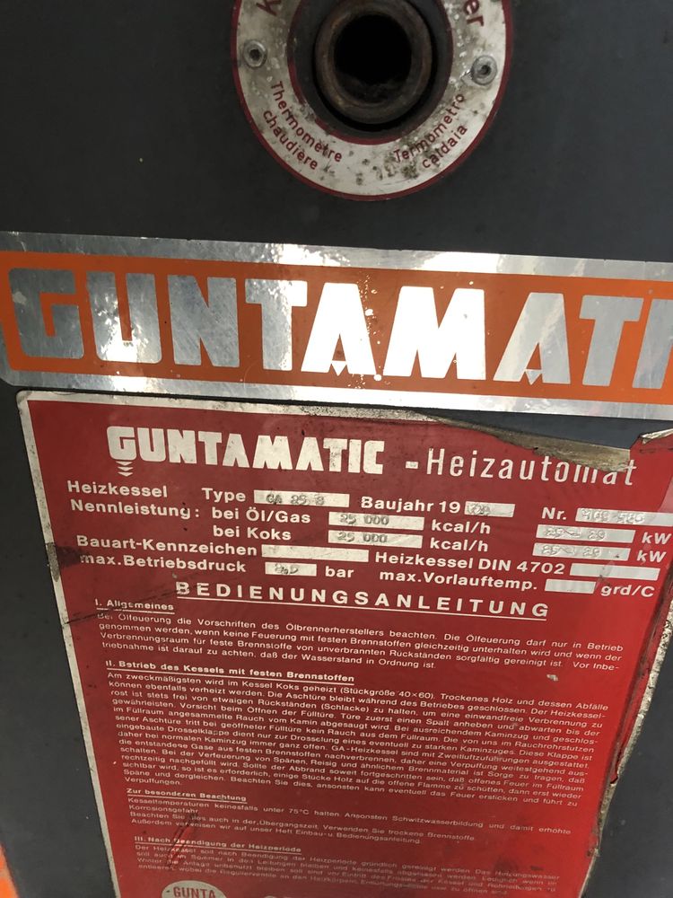 Guntamatic 30 kw centrala termica