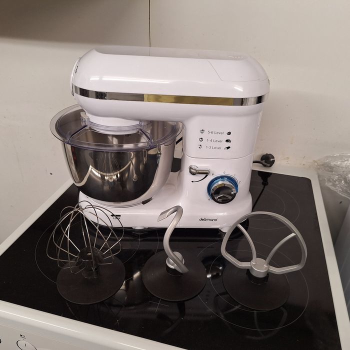 Кухненски робот тестомесачка 3в1 Делимано 4.5 литра 1400 вата