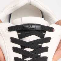 Връзки за обувки без връзване ластични еластични връзки за маратонки
