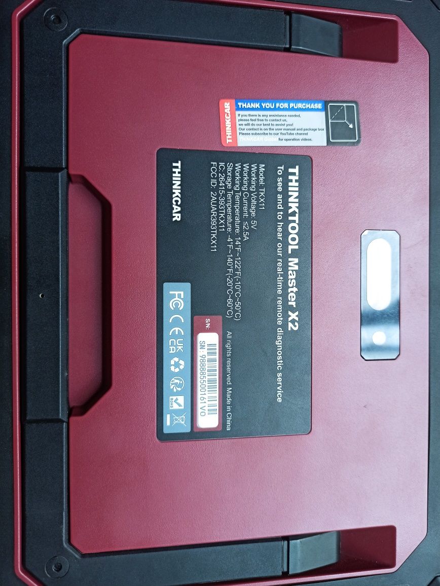 Avto Diagnostika uchun THINKCAR Master X2