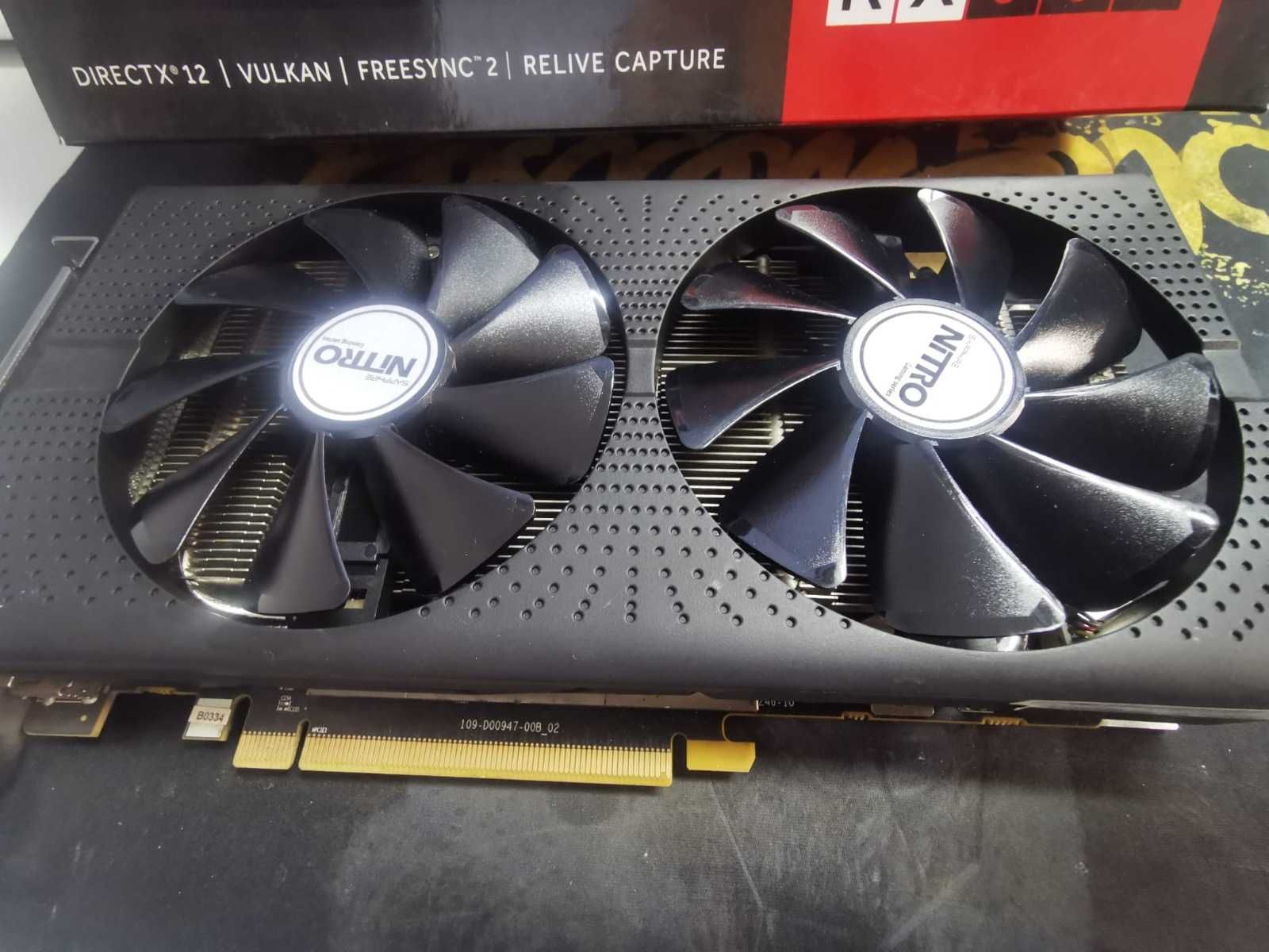 Placa video SAPPHIRE Radeon RX 480 NITRO OC, 8GB GDDR5, 256-bit