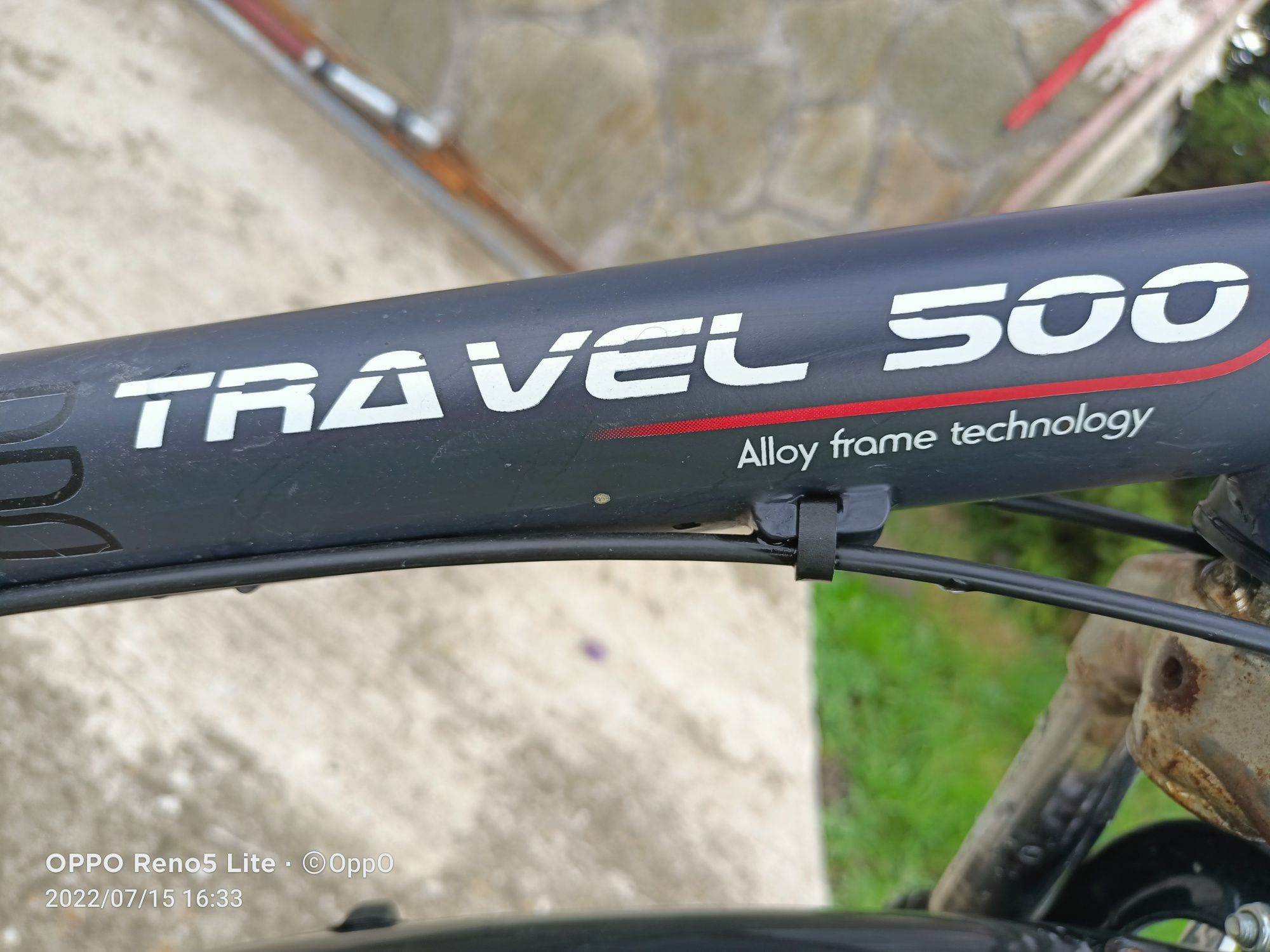 Bicicleta DHS IMPULSE Travel 500, aluminiu