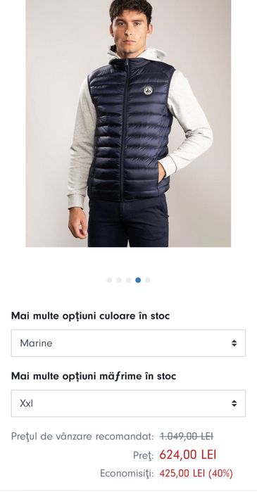 VESTĂ JOTT Bărbătească