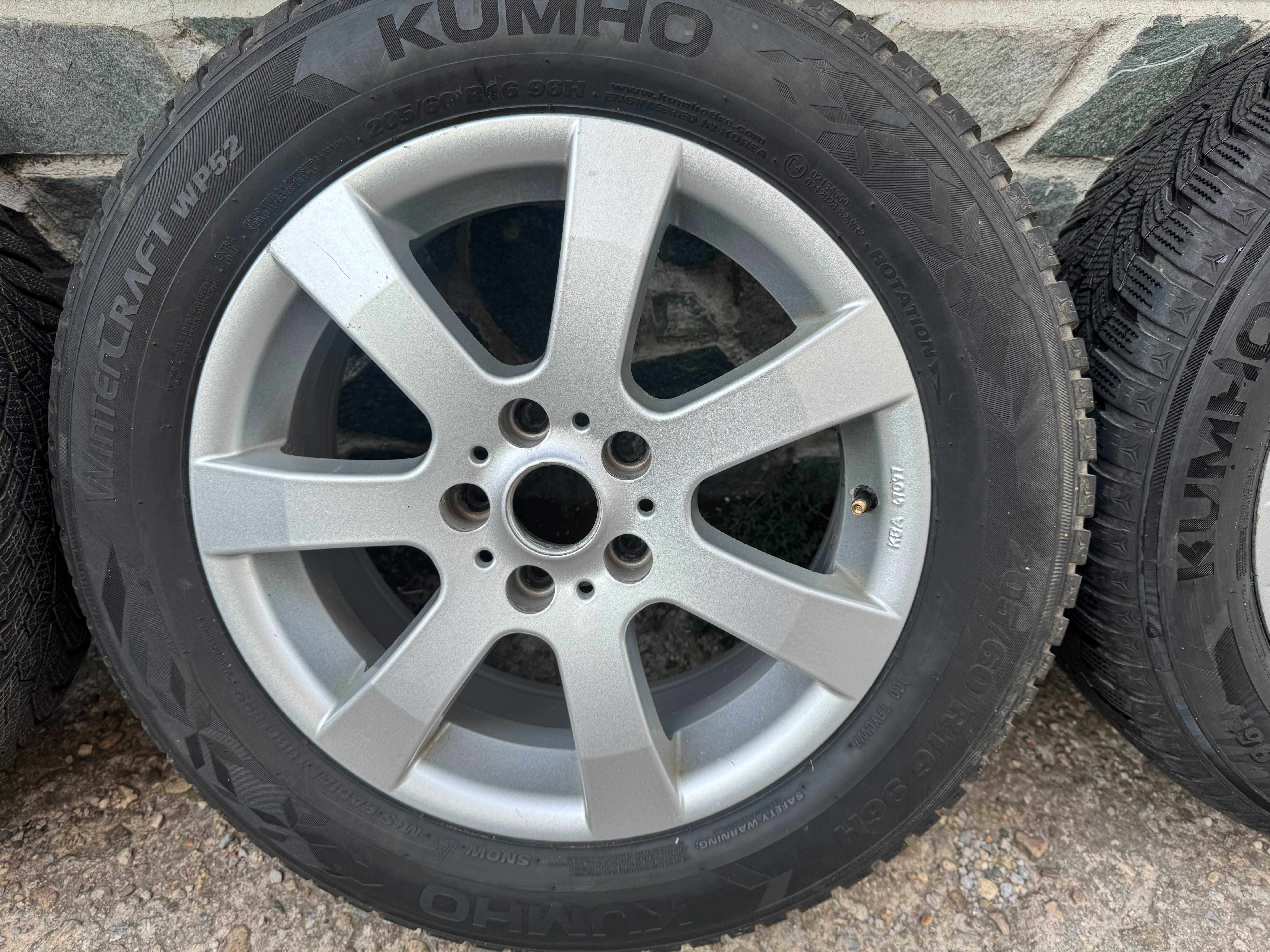 16" цола джанти 5×108 с гуми 205/60/16