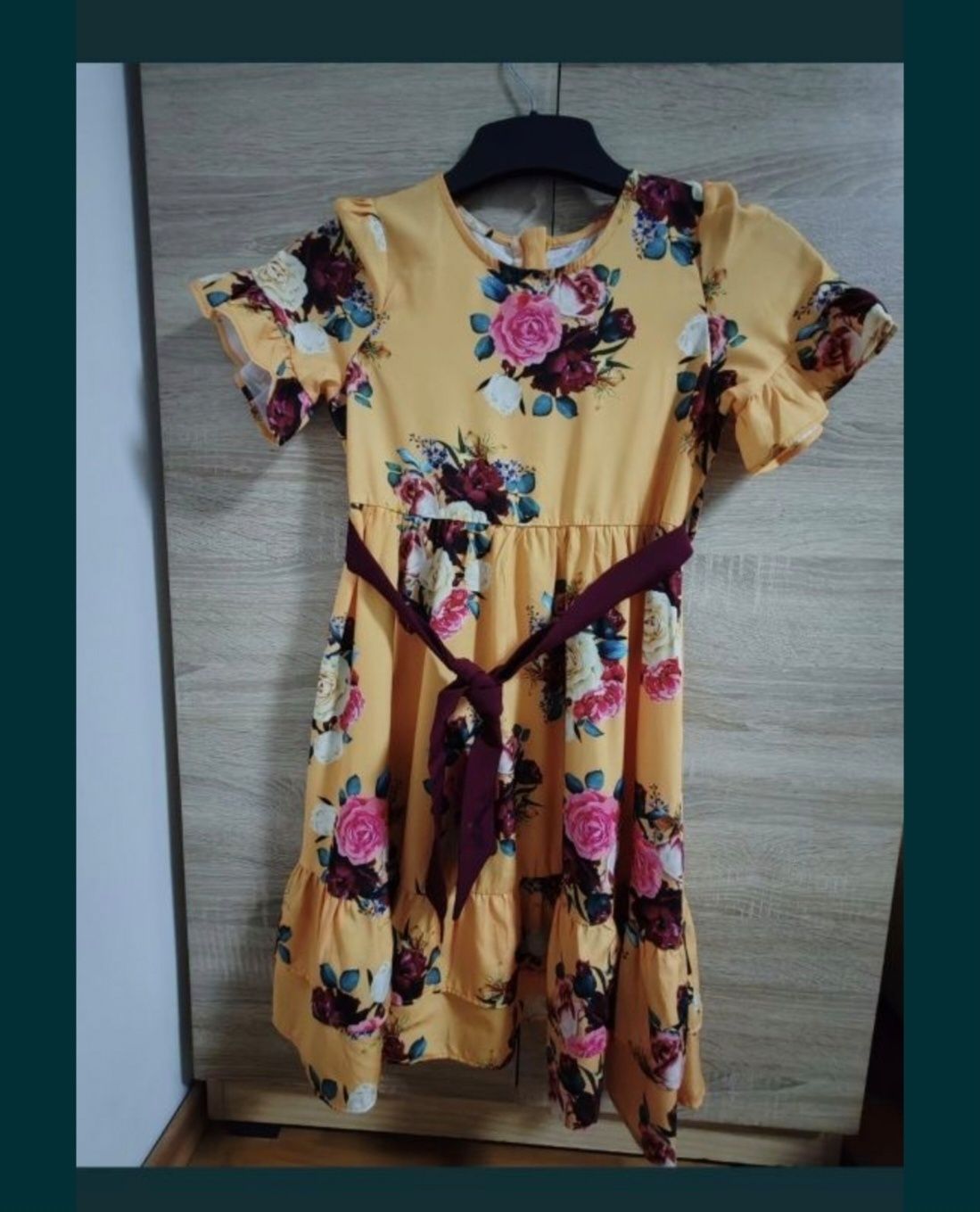 Rochiță fete motiv floral
