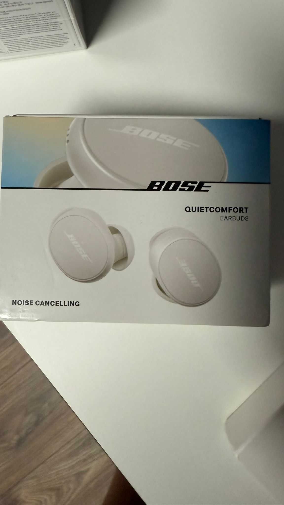Casti BOSE QuietComfort Earbuds 2024, Bluetooth, Black/White