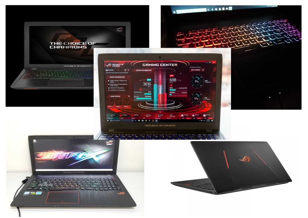 Laptop Gaming ASUS ROG GL553V GTX1050TI 4GB i7 32RAM 512SSD 1TbHDD