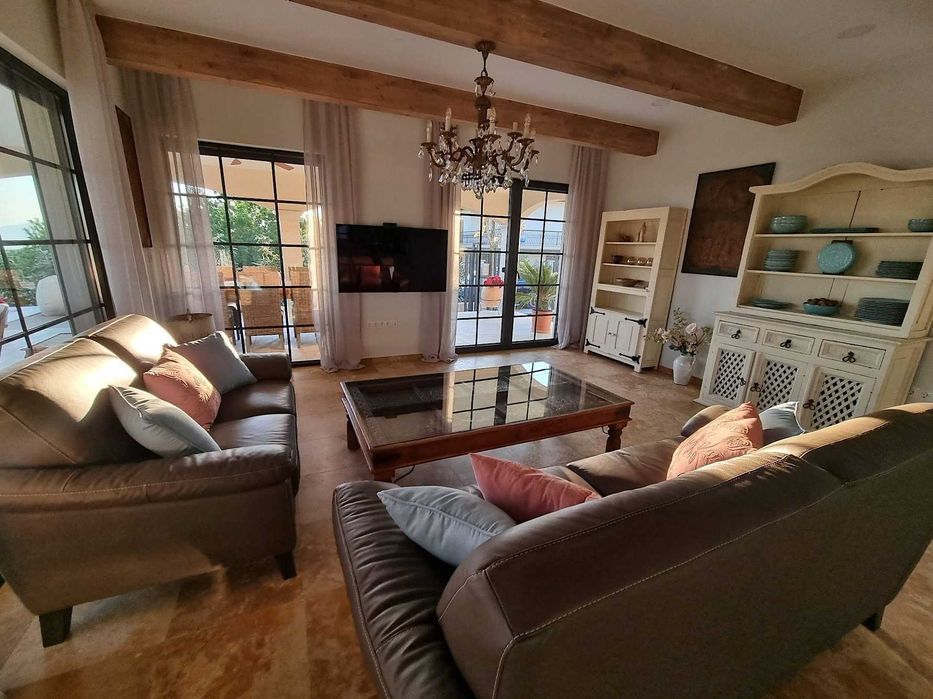 Дивани от естествена кожа двойка и тройка