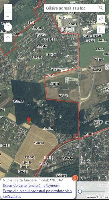 Teren 1000 mp Corbeanca, Cartier Romatsa, str Radarului