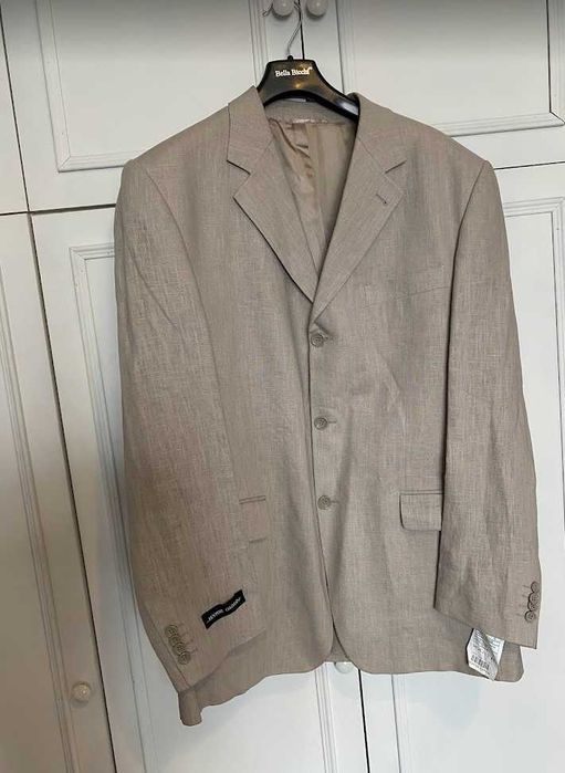 Мужской пиджак, лён