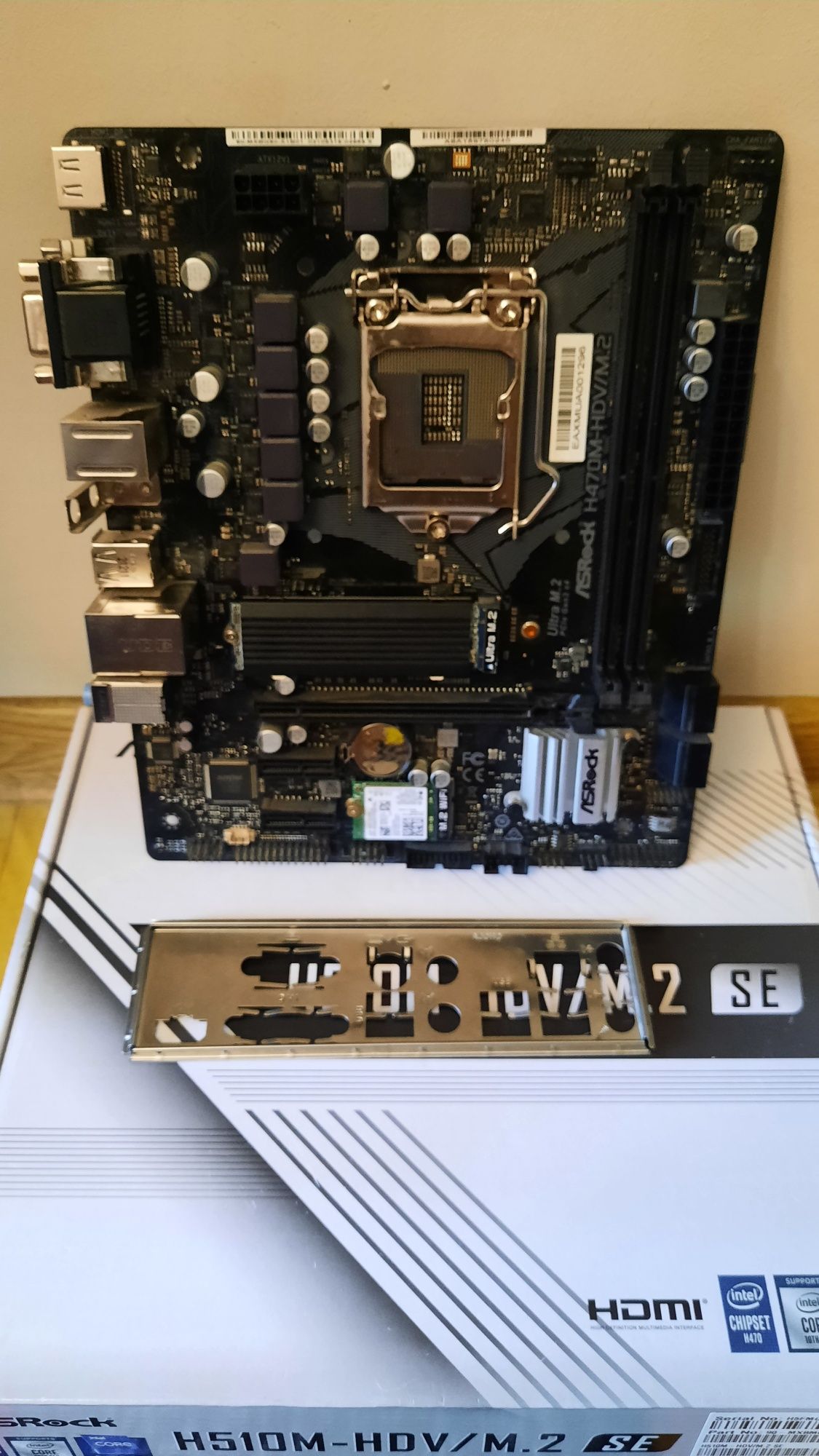 Дънни платки  MSI Pro H610M-G Asrock H470M-HDV/M.2