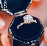Inel Diamant 1ct. Crown Two Tones & Certificat de Autenticitate