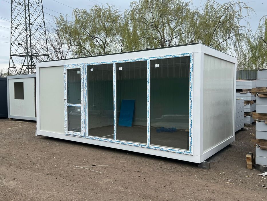 Vand container magazin fastfood gri antracit