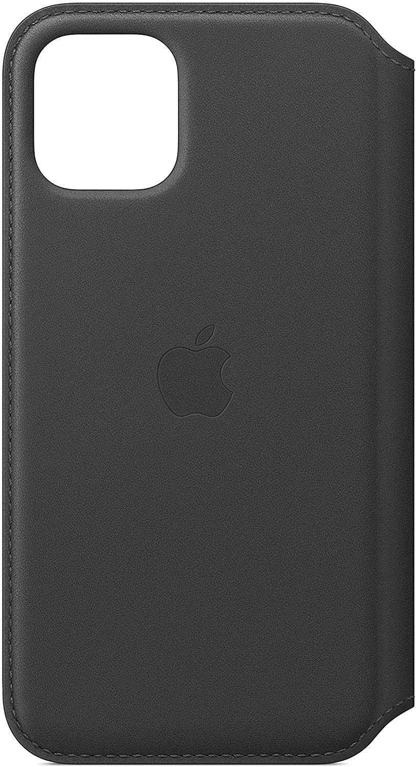 Husa iPhone 11 Pro Leather Folio Black, MX062ZM/A, originala Apple