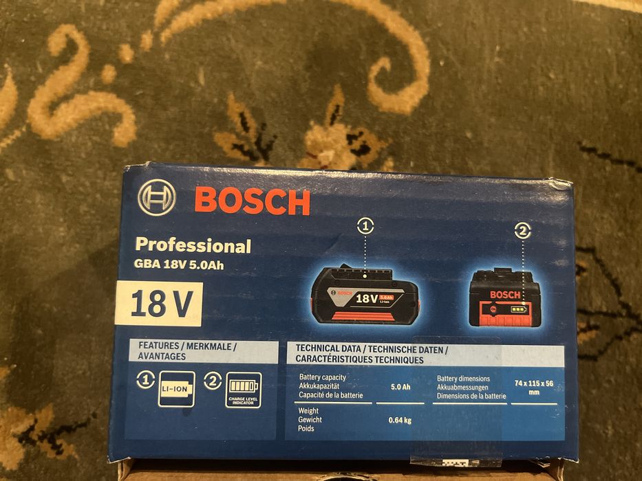 Acumulatori Bosch Professional 18v 5ah