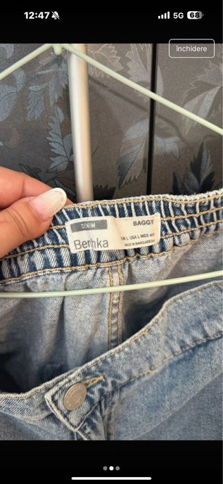 Blugi Bershka Baggy