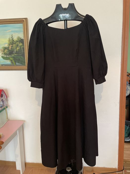 Платье. Черное платье. Размер 44. Одевали пару раз