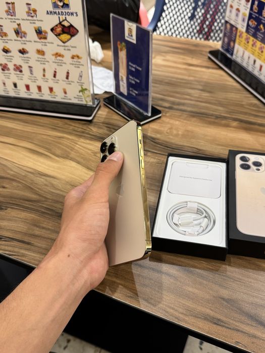 iPhone 13 Pro Max Gold Karobkad dokument