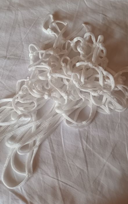 Minge de baschet si plasa pentru cosul de baschet