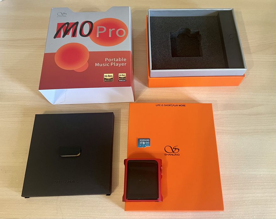 Shanling M0 Pro Музикален плеър Red - 1TB