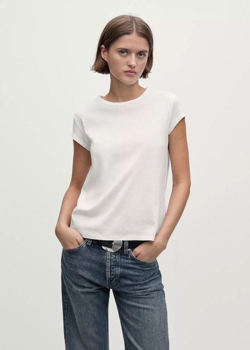 Massimo Dutti дамска памучна тениска