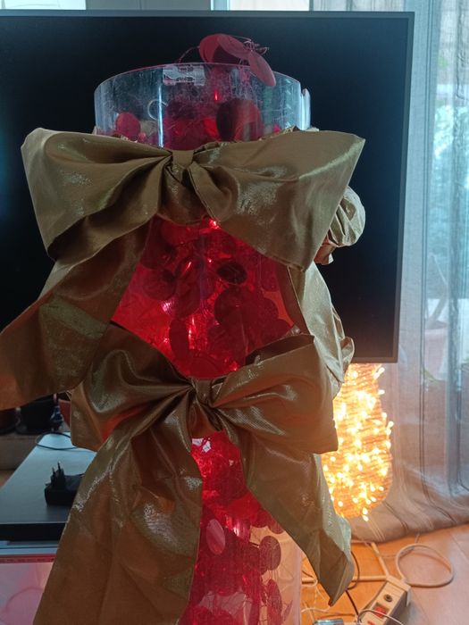 Decor Craciun globuri,brad,fir luminos