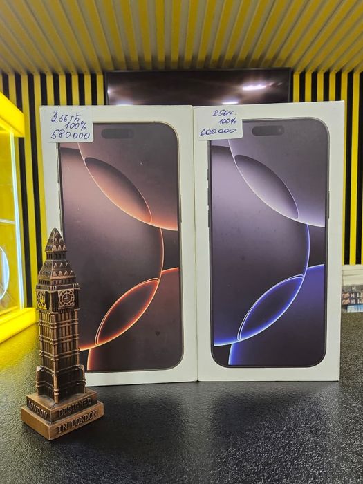 Iphone 16pro max, 256гб,100%Kaspi0-0-24