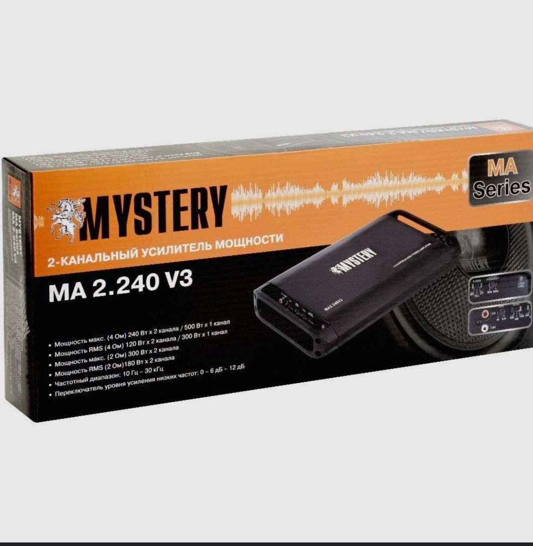 Авто Усилитель Mystery MA 2.240 V3