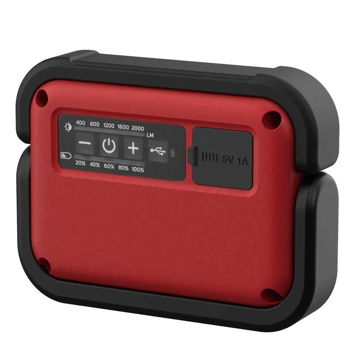 Прожектор акумулаторен 4K5 HD 2000, 400 до 2000 lm