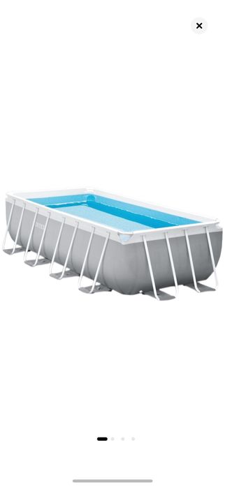 Vand Piscina Intex  488x244xH 107cm pompa scara si prelata Ca Noua!!