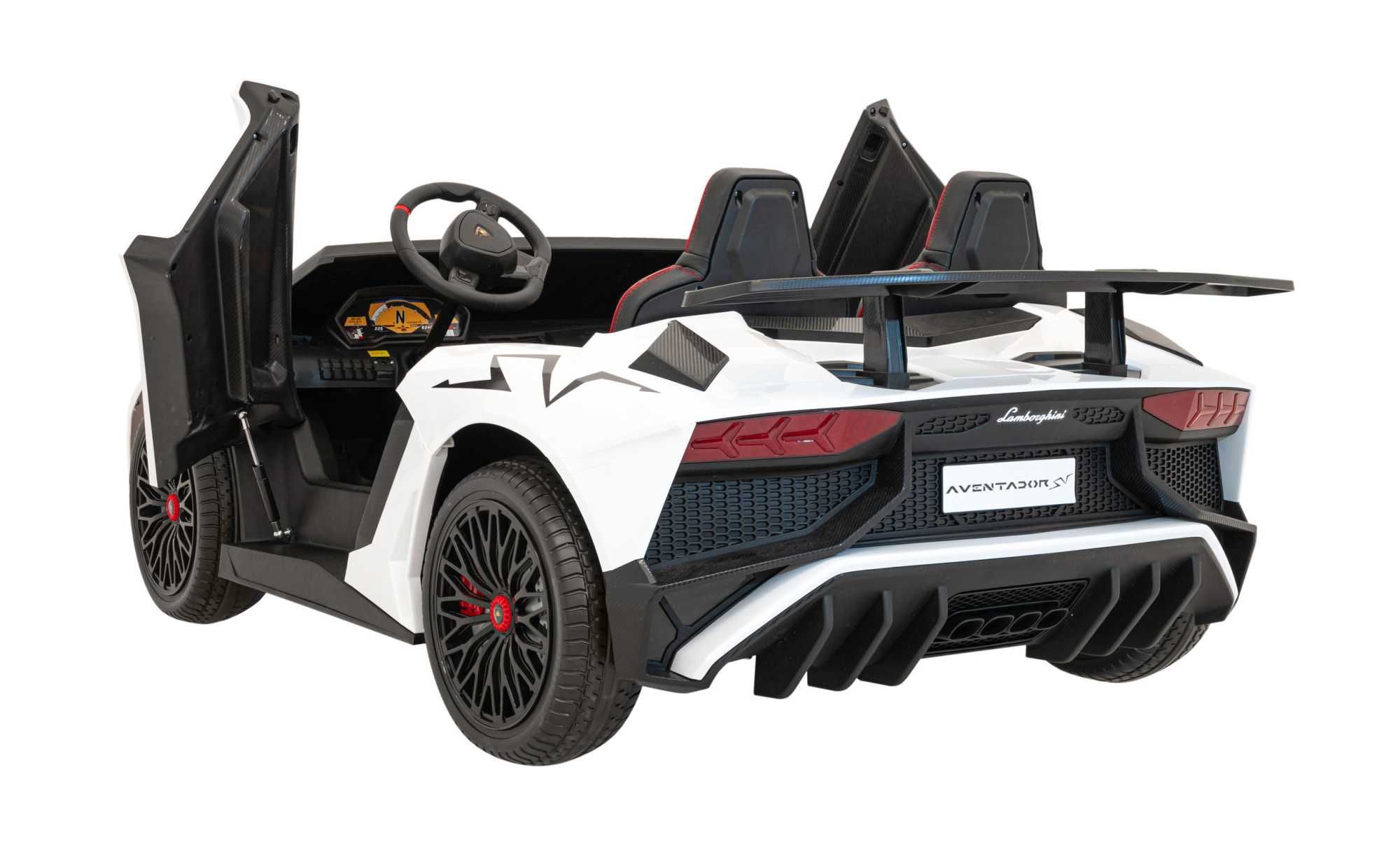 Masinuta electrica copii 4-16 ani Lamborghini Aventador 2 loc,100Kg Al