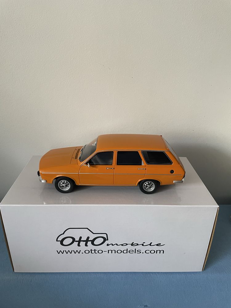 Renault 12 Break - Orange (1975) Otto-Models 1/18