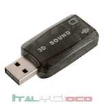 Placa sunet USB externa PC, Laptop - adaptor Usb - sunet, microfon DJ