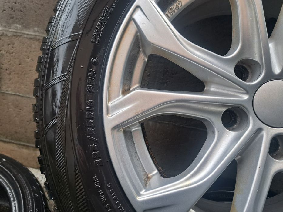 Джанти 5х112х16 със зимни гуми